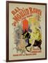 Reproduction of a Poster Advertising the "Bal Au Moulin Rouge," 1889-Jules Chéret-Framed Giclee Print