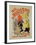 Reproduction of a Poster Advertising the "Bal Au Moulin Rouge," 1889-Jules Chéret-Framed Giclee Print