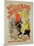 Reproduction of a Poster Advertising the "Bal Au Moulin Rouge," 1889-Jules Chéret-Mounted Giclee Print