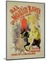 Reproduction of a Poster Advertising the "Bal Au Moulin Rouge," 1889-Jules Chéret-Mounted Premium Giclee Print