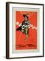 Reproduction of a Poster Advertising "The Chieftain," Savoy Theatre, 1895-Dudley Hardy-Framed Giclee Print