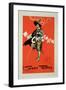 Reproduction of a Poster Advertising "The Chieftain," Savoy Theatre, 1895-Dudley Hardy-Framed Giclee Print