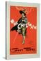 Reproduction of a Poster Advertising "The Chieftain," Savoy Theatre, 1895-Dudley Hardy-Stretched Canvas