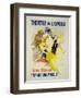 Reproduction of a Poster Advertising the First "Grand Bal Masque," Theatre De L'Opera, Paris, 1896-Jules Chéret-Framed Premium Giclee Print