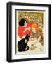 Reproduction of a Poster Advertising the French Company of Chocolate and Tea-Théophile Alexandre Steinlen-Framed Premium Giclee Print