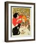 Reproduction of a Poster Advertising the French Company of Chocolate and Tea-Théophile Alexandre Steinlen-Framed Giclee Print