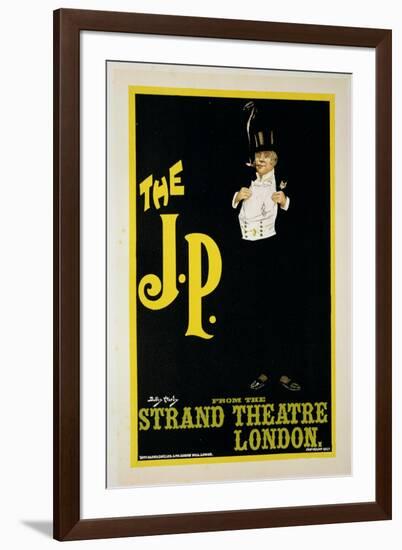 Reproduction of a Poster Advertising "The J.P." at the Strand Theatre, London, 1898-Dudley Hardy-Framed Premium Giclee Print