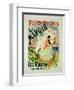 Reproduction of a Poster Advertising "The Mirror"-Jules Chéret-Framed Giclee Print