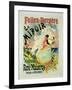 Reproduction of a Poster Advertising "The Mirror"-Jules Chéret-Framed Giclee Print