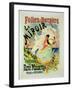 Reproduction of a Poster Advertising "The Mirror"-Jules Chéret-Framed Giclee Print