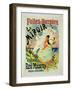 Reproduction of a Poster Advertising "The Mirror"-Jules Chéret-Framed Giclee Print