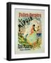 Reproduction of a Poster Advertising "The Mirror"-Jules Chéret-Framed Giclee Print