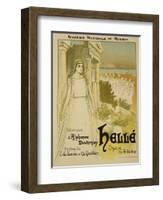Reproduction of a Poster Advertising the Opera "Helle"-Théophile Alexandre Steinlen-Framed Giclee Print