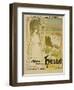 Reproduction of a Poster Advertising the Opera "Helle"-Théophile Alexandre Steinlen-Framed Giclee Print