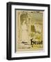 Reproduction of a Poster Advertising the Opera "Helle"-Théophile Alexandre Steinlen-Framed Giclee Print