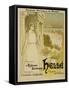 Reproduction of a Poster Advertising the Opera "Helle"-Théophile Alexandre Steinlen-Framed Stretched Canvas