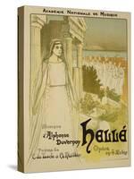 Reproduction of a Poster Advertising the Opera "Helle"-Théophile Alexandre Steinlen-Stretched Canvas