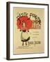 Reproduction of a Poster Advertising the Operetta "La Petite Poucette," 1891-Louis Maurice Boutet De Monvel-Framed Giclee Print