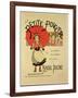 Reproduction of a Poster Advertising the Operetta "La Petite Poucette," 1891-Louis Maurice Boutet De Monvel-Framed Giclee Print