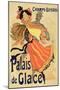 Reproduction of a Poster Advertising the "Palais De Glace," Champs Elysees, Paris, 1896-Jules Chéret-Mounted Premium Giclee Print