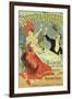 Reproduction of a Poster Advertising the "Taverne Olympia," Paris, 1899-Jules Chéret-Framed Giclee Print