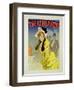 Reproduction of a Poster Advertising "Theatrophone," 1890-Jules Chéret-Framed Giclee Print