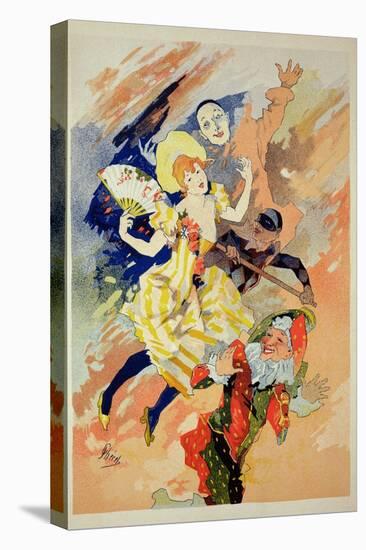 Reproduction of a Poster for a Pantomime, 1891-Jules Chéret-Stretched Canvas
