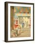 Reproduction of a Shop Near the Fountain of Mercury-Fausto and Felice Niccolini-Framed Giclee Print