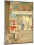 Reproduction of a Shop Near the Fountain of Mercury-Fausto and Felice Niccolini-Mounted Giclee Print