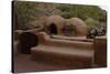 Reproduction of an Old Adobe Ovens for Making Bread, Petroglyph National Monument, United States-null-Stretched Canvas