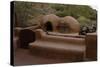 Reproduction of an Old Adobe Ovens for Making Bread, Petroglyph National Monument, United States-null-Stretched Canvas