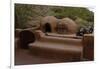 Reproduction of an Old Adobe Ovens for Making Bread, Petroglyph National Monument, United States-null-Framed Giclee Print