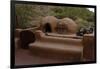 Reproduction of an Old Adobe Ovens for Making Bread, Petroglyph National Monument, United States-null-Framed Giclee Print