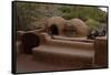 Reproduction of an Old Adobe Ovens for Making Bread, Petroglyph National Monument, United States-null-Framed Stretched Canvas