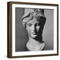 Reproduction of Bust of Athena-Henry Groskinsky-Framed Photographic Print