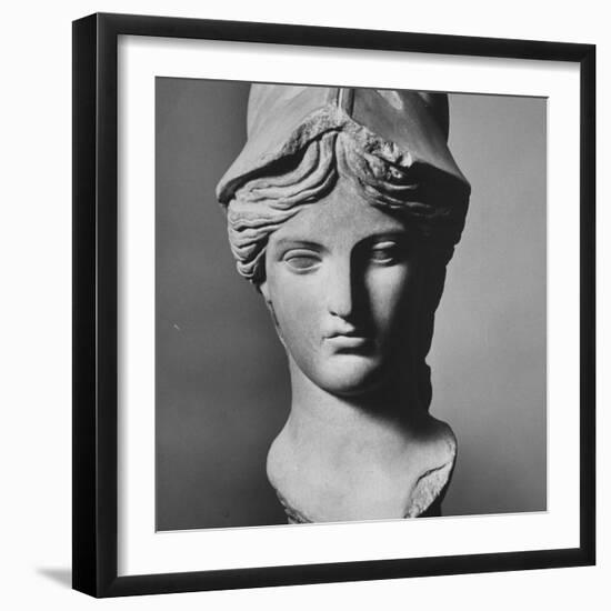 Reproduction of Bust of Athena-Henry Groskinsky-Framed Photographic Print