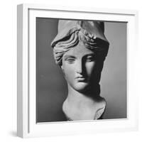 Reproduction of Bust of Athena-Henry Groskinsky-Framed Photographic Print