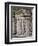 Reproduction of Decorated Door, Detail from Sarcophagus, Ancient Rome, Detail-null-Framed Premium Giclee Print