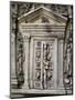 Reproduction of Decorated Door, Detail from Sarcophagus, Ancient Rome, Detail-null-Mounted Premium Giclee Print