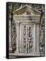 Reproduction of Decorated Door, Detail from Sarcophagus, Ancient Rome, Detail-null-Framed Stretched Canvas