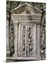 Reproduction of Decorated Door, Detail from Sarcophagus, Ancient Rome, Detail-null-Mounted Giclee Print