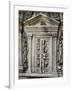 Reproduction of Decorated Door, Detail from Sarcophagus, Ancient Rome, Detail-null-Framed Giclee Print