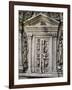 Reproduction of Decorated Door, Detail from Sarcophagus, Ancient Rome, Detail-null-Framed Giclee Print