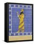 Reproduction of Enamel Decoration with the King at Head of the Procession-null-Framed Stretched Canvas