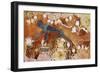 Reproduction of Fresco of Saffron Gatherer, Taken from Palace of Minos at Knossos, London-Sir Arthur Evans-Framed Giclee Print