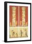Reproduction of Frescoes Depicting a Porch-Fausto and Felice Niccolini-Framed Giclee Print