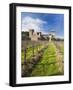 Reproduction of Italian Castle, Castello Di Amoroso Winery, Calistoga, Napa Valley, California, Usa-Walter Bibikow-Framed Photographic Print