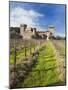 Reproduction of Italian Castle, Castello Di Amoroso Winery, Calistoga, Napa Valley, California, Usa-Walter Bibikow-Mounted Photographic Print