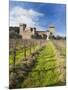 Reproduction of Italian Castle, Castello Di Amoroso Winery, Calistoga, Napa Valley, California, Usa-Walter Bibikow-Mounted Photographic Print