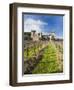 Reproduction of Italian Castle, Castello Di Amoroso Winery, Calistoga, Napa Valley, California, Usa-Walter Bibikow-Framed Photographic Print